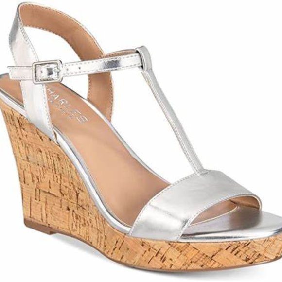 Charles David Wedge Sandals